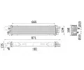 Chladi vzduchu intercooler MAHLE ‐ MAO CI 664 000P
