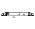 MAHLE Chladi vzduchu intercooler MAO CI 68 000P, CI 68 000P