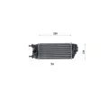MAHLE Chladič vzduchu intercooler MAO CI 691 000S, CI 691 000S
