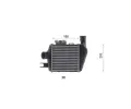 MAHLE Chladi� vzduchu intercooler MAO CI 692 000S, CI 692 000S