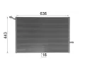 MAHLE Chladi nzk teploty, chladi plnicho vzduchu MAO CIR 25 000P, CIR 25 000P