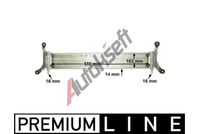 MAHLE Chladi nzk teploty, chladi plnicho vzduchu MAO CIR 6 000P, CIR 6 000P