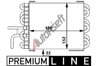 MAHLE Chladi paliva MAO CK 7 000P, CK 7 000P