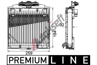 MAHLE Chladi oleje automatick pevodovky MAO CLC 102 000P, CLC 102 000P