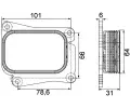 MAHLE Chladi oleje MAO CLC 111 000P, CLC 111 000P