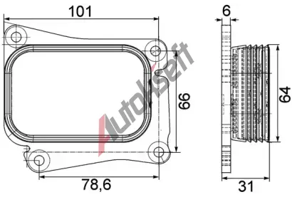 MAHLE Chladi oleje MAO CLC 111 000S, CLC 111 000S