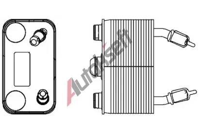 MAHLE Chladi oleje automatick pevodovky MAO CLC 166 000P, CLC 166 000P