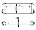 MAHLE Chladi oleje MAO CLC 169 001P, CLC 169 001P
