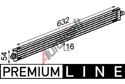 MAHLE Chladi oleje automatick pevodovky MAO CLC 17 000P, CLC 17 000P
