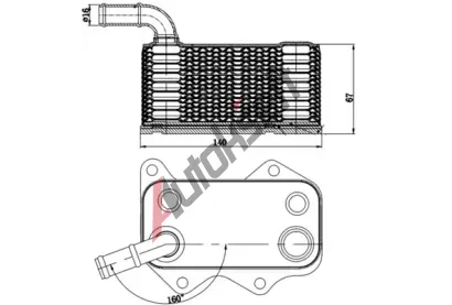 MAHLE Chladi oleje MAO CLC 174 000S, CLC 174 000S