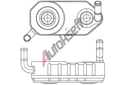 MAHLE Chladi oleje automatick pevodovky MAO CLC 177 000S, CLC 177 000S