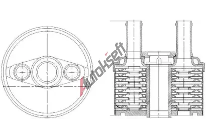 MAHLE Chladič oleje automatické převodovky MAO CLC 179 000S, CLC 179 000S MAHLE Chladič oleje automatické převodovky MAO CLC 179 000S, CLC 179 000S