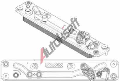 MAHLE Chladi oleje automatick pevodovky MAO CLC 182 000P, CLC 182 000P