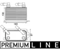 Chladič oleje automatické převodovky MAHLE ‐ MAO CLC 228 000P Chladič oleje automatické převodovky MAHLE ‐ MAO CLC 228 000P