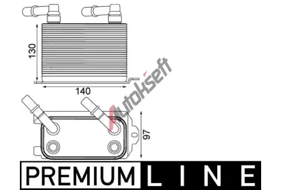 MAHLE Chladi� oleje automatick� p�evodovky MAO CLC 228 000P, CLC 228 000P