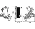 Chladi oleje automatick pevodovky MAHLE ‐ MAO CLC 25 000P