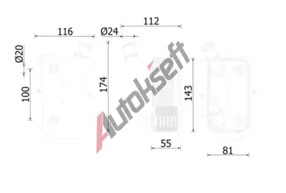 MAHLE Chladi oleje MAO CLC 276 000S, CLC 276 000S