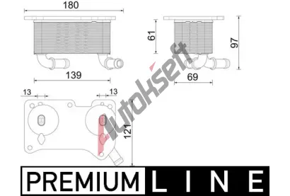 MAHLE Chladi oleje MAO CLC 294 000P, CLC 294 000P