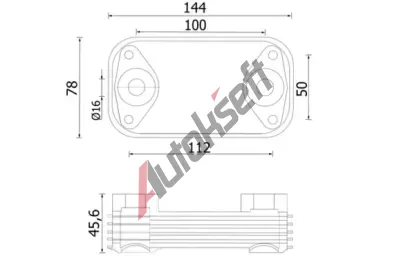 MAHLE Chladi oleje MAO CLC 320 000S, CLC 320 000S