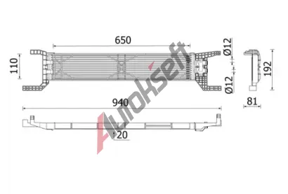 MAHLE Chladič oleje automatické převodovky MAO CLC 324 000P, CLC 324 000P MAHLE Chladič oleje automatické převodovky MAO CLC 324 000P, CLC 324 000P