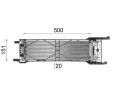 MAHLE Chladi oleje automatick pevodovky MAO CLC 325 000P, CLC 325 000P