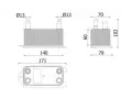 Chladi oleje automatick pevodovky MAHLE ‐ MAO CLC 326 000P
