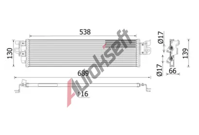 MAHLE Chladi oleje automatick pevodovky MAO CLC 328 000P, CLC 328 000P