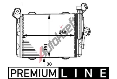 MAHLE Chladi oleje MAO CLC 33 000P, CLC 33 000P