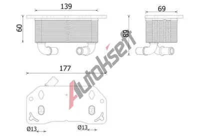 MAHLE Chladi oleje MAO CLC 336 000P, CLC 336 000P