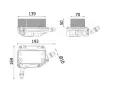Chladi oleje automatick pevodovky MAHLE ‐ MAO CLC 351 000P