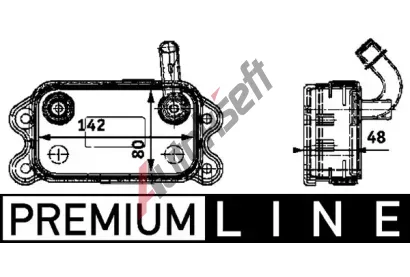 MAHLE Chladi oleje MAO CLC 41 000P, CLC 41 000P