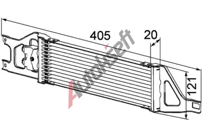 MAHLE Chladi oleje automatick pevodovky MAO CLC 57 000P, CLC 57 000P