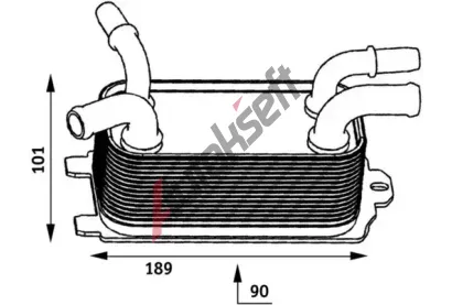MAHLE Chladi oleje MAO CLC 60 000P, CLC 60 000P