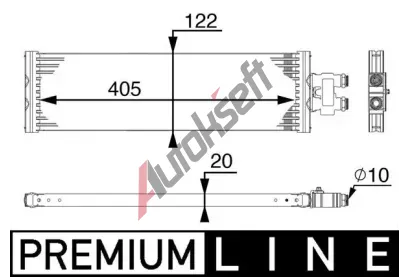 MAHLE Chladi oleje automatick pevodovky MAO CLC 64 000P, CLC 64 000P