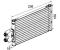MAHLE Chladi oleje automatick pevodovky MAO CLC 74 000P, CLC 74 000P