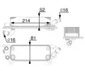 MAHLE Chladi oleje automatick pevodovky MAO CLC 77 000P, CLC 77 000P