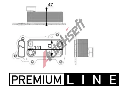 MAHLE Chladi oleje MAO CLC 79 000P, CLC 79 000P