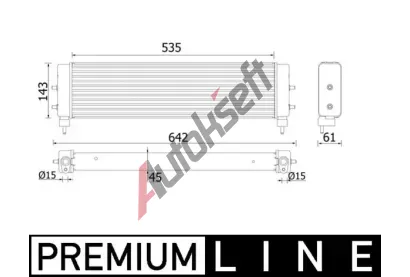 MAHLE Chladi� oleje MAO CLC 94 000P, CLC 94 000P
