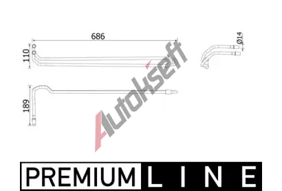MAHLE Chladi oleje zen MAO CLC 95 000P, CLC 95 000P
