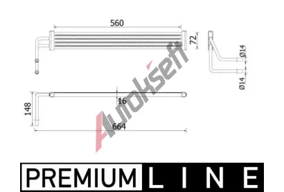 MAHLE Chladi oleje zen MAO CLC 97 000P, CLC 97 000P