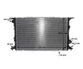 MAHLE Chladi vody MAO CR 1022 000S, CR 1022 000S