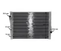 MAHLE Chladi vody MAO CR 1049 000S, CR 1049 000S