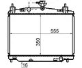 Chladi vody MAHLE ‐ MAO CR 1071 000S