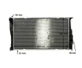 MAHLE Chladi vody MAO CR 1084 000P, CR 1084 000P