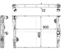 MAHLE Chladi vody MAO CR 1087 000S, CR 1087 000S