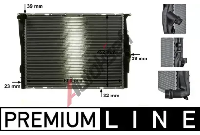 MAHLE Chladi vody MAO CR 1090 000P, CR 1090 000P