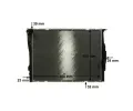 MAHLE Chladi vody MAO CR 1090 000P, CR 1090 000P