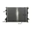MAHLE Chladi vody MAO CR 1092 000P, CR 1092 000P