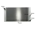 MAHLE Chladi vody MAO CR 1093 000P, CR 1093 000P