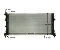 MAHLE Chladi vody MAO CR 1096 000P, CR 1096 000P